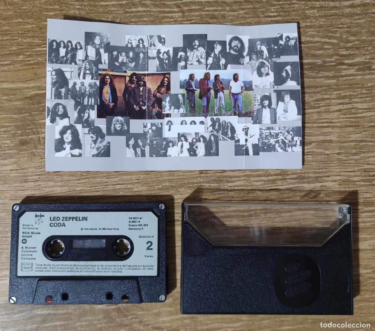 Casetes antiguos: Cassette Led Zeppelin - Coda (1982) - Foto 3
