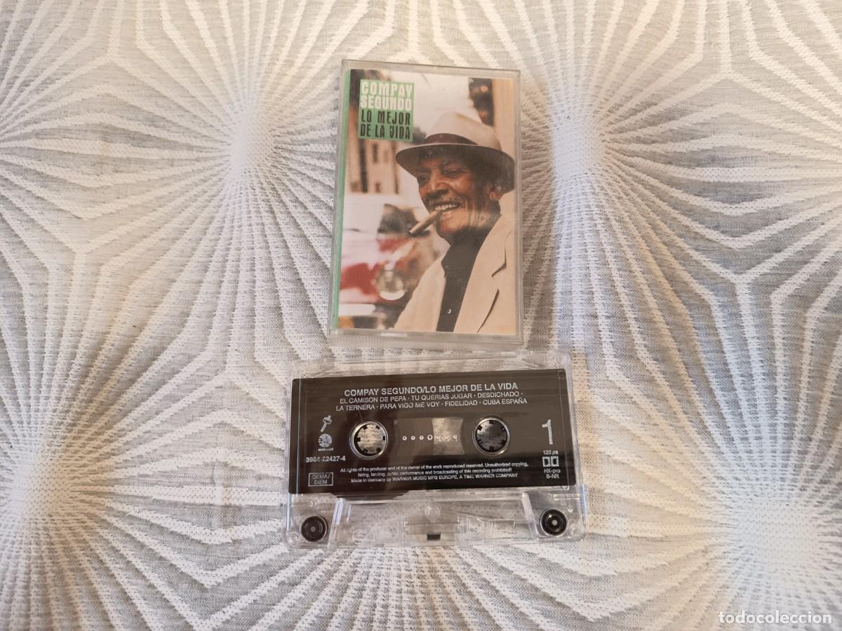 Casetes antiguos: Compay Segundo &ndash; Lo Mejor De La Vida. Espa&ntilde;a, 1998 - Foto 1