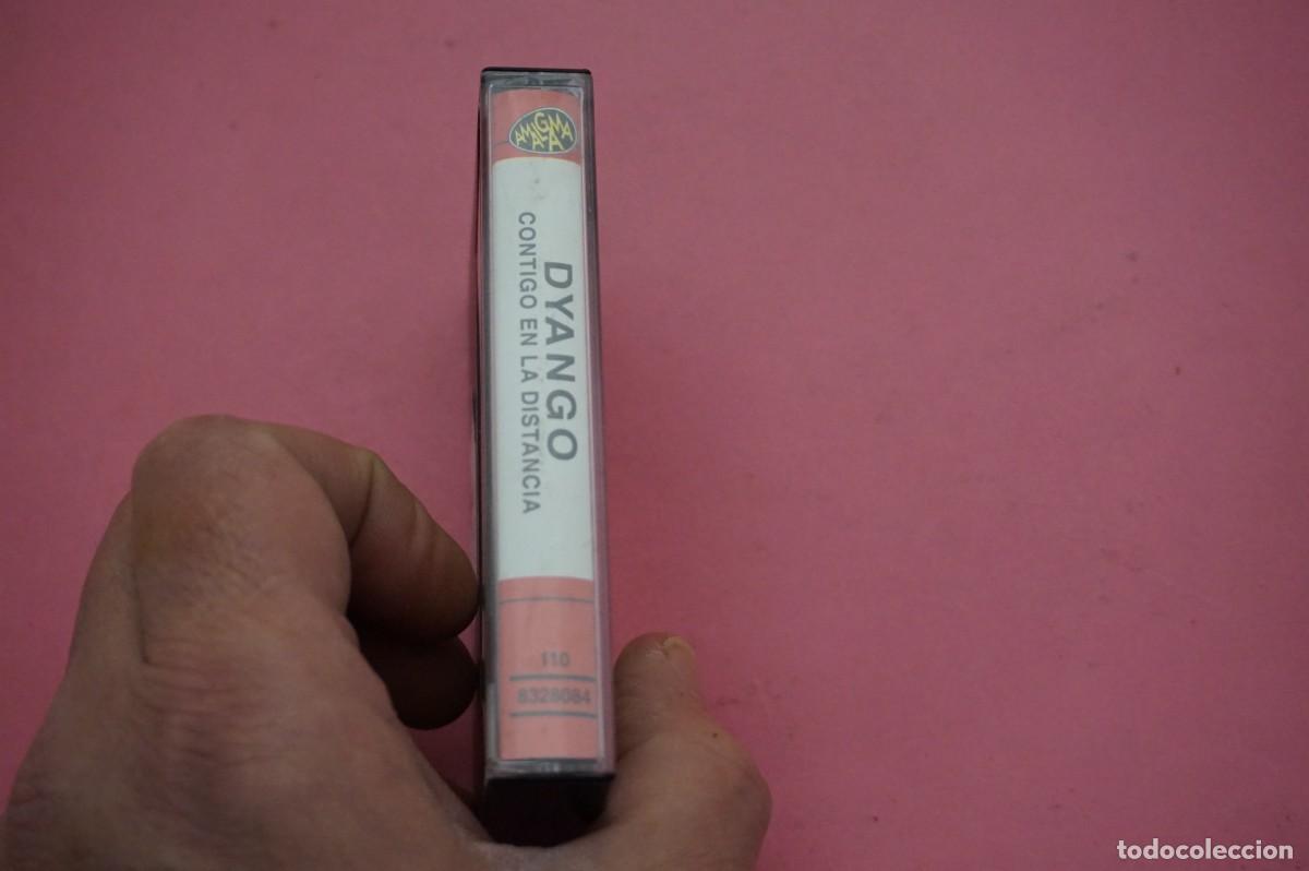 Casetes antiguos: CASETE - DYANGO - CONTIGO EN LA DISTANCIA - Foto 4