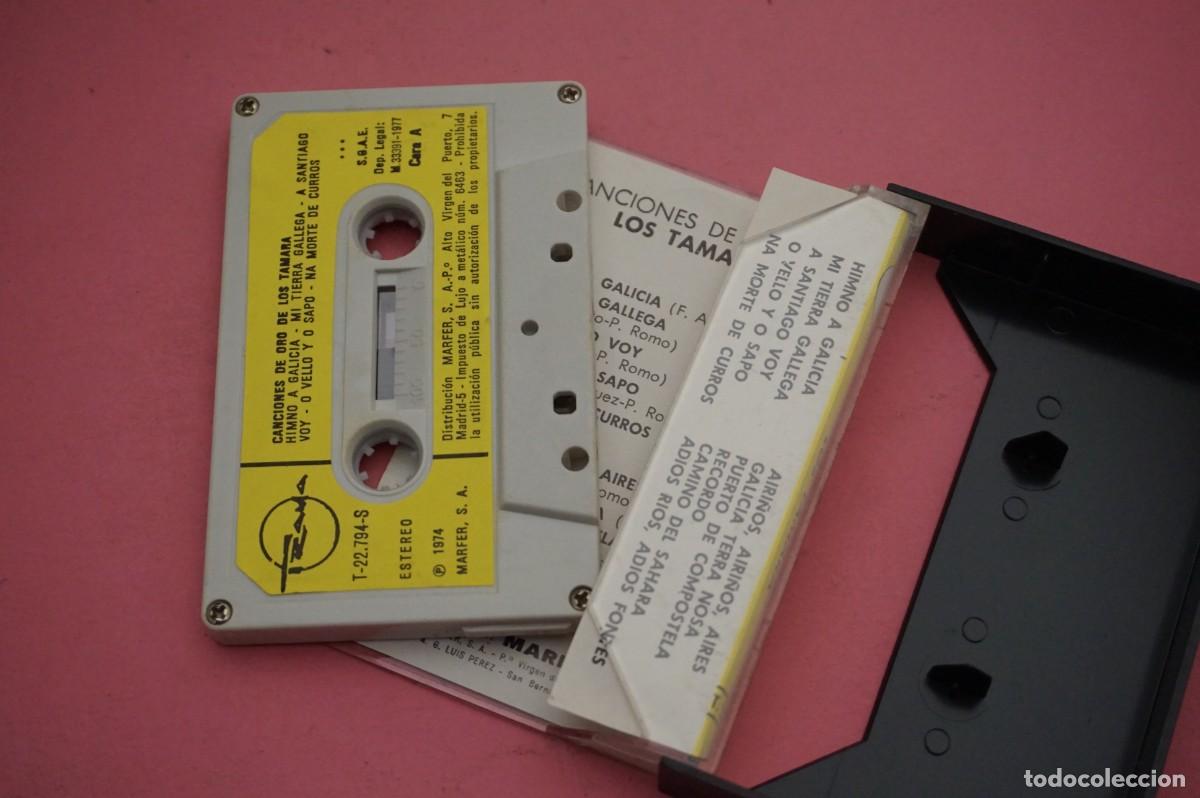 Casetes antiguos: CASETE - LOS TAMARA - CANCIONES DE ORO - Foto 2