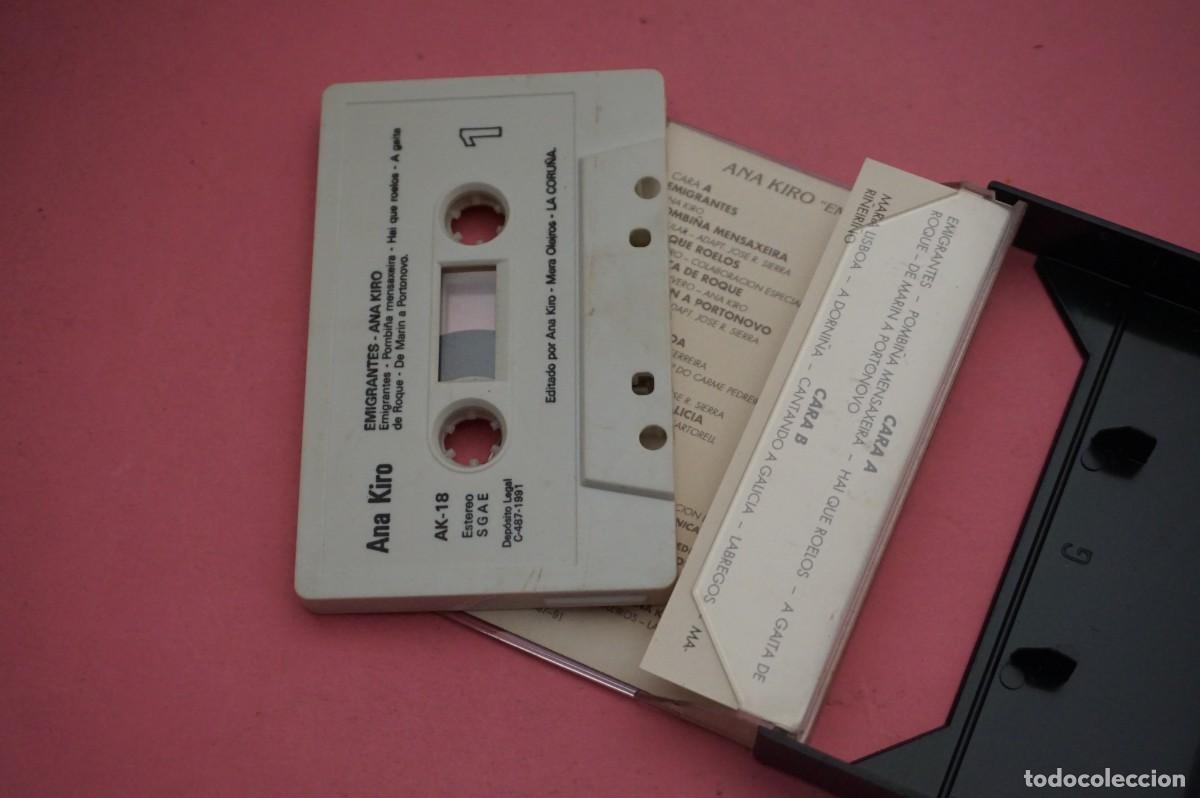 Casetes antiguos: CASETE - ANA KIRO - EMIGRANTES - Foto 2
