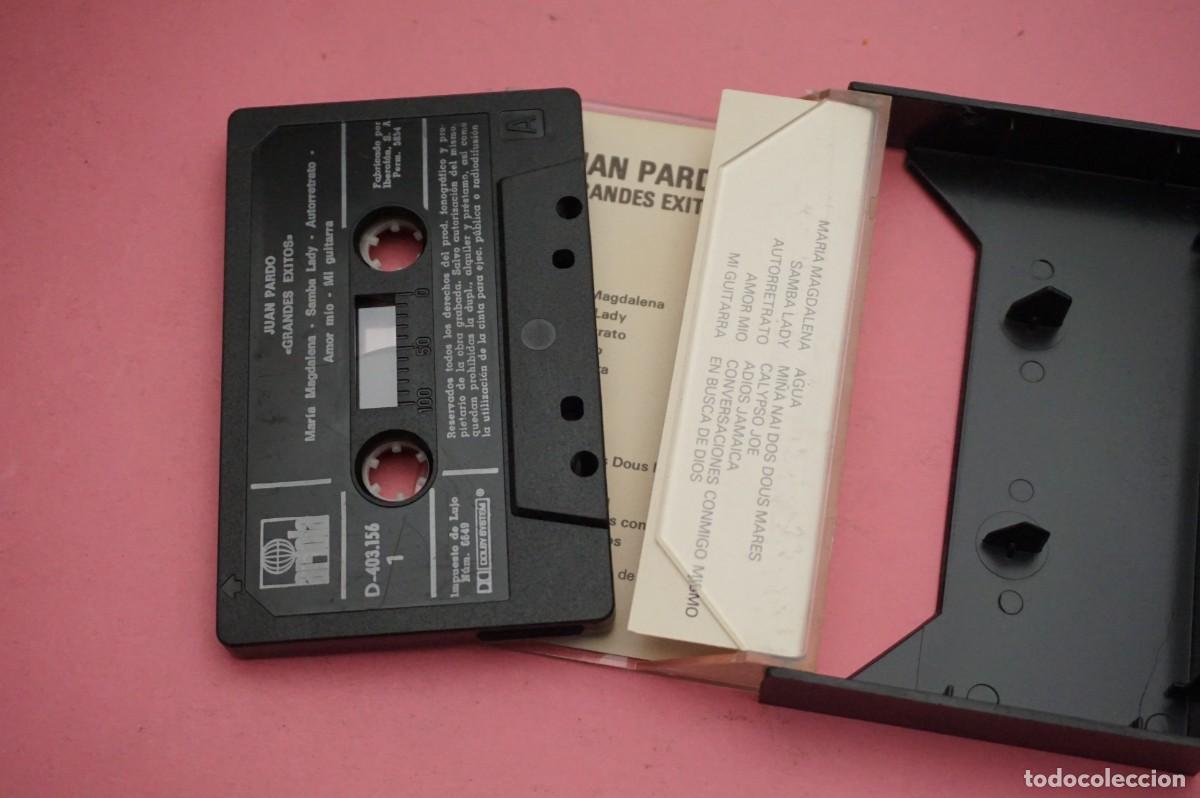 Casetes antiguos: CASETE - JUAN PARDO - GRANDES EXITOS - Foto 2