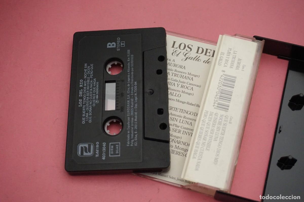 Casetes antiguos: CASETE - LOS DEL RIO - EL GALLO DE AURORA - Foto 2