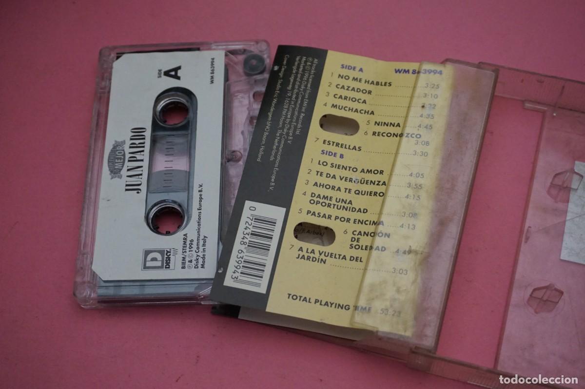 Casetes antiguos: CASETE - JUAN PARDO - SIMPLEMENTE LO MEJOR - Foto 2