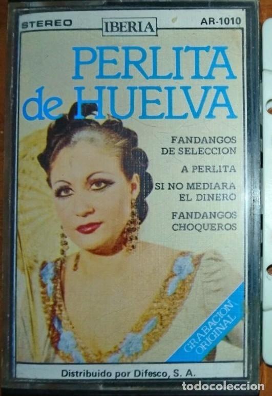 Cassettes Anciennes: PERLITA DE HUELVA - CINTA IBERIA AR-1010 A&Ntilde;O 1978