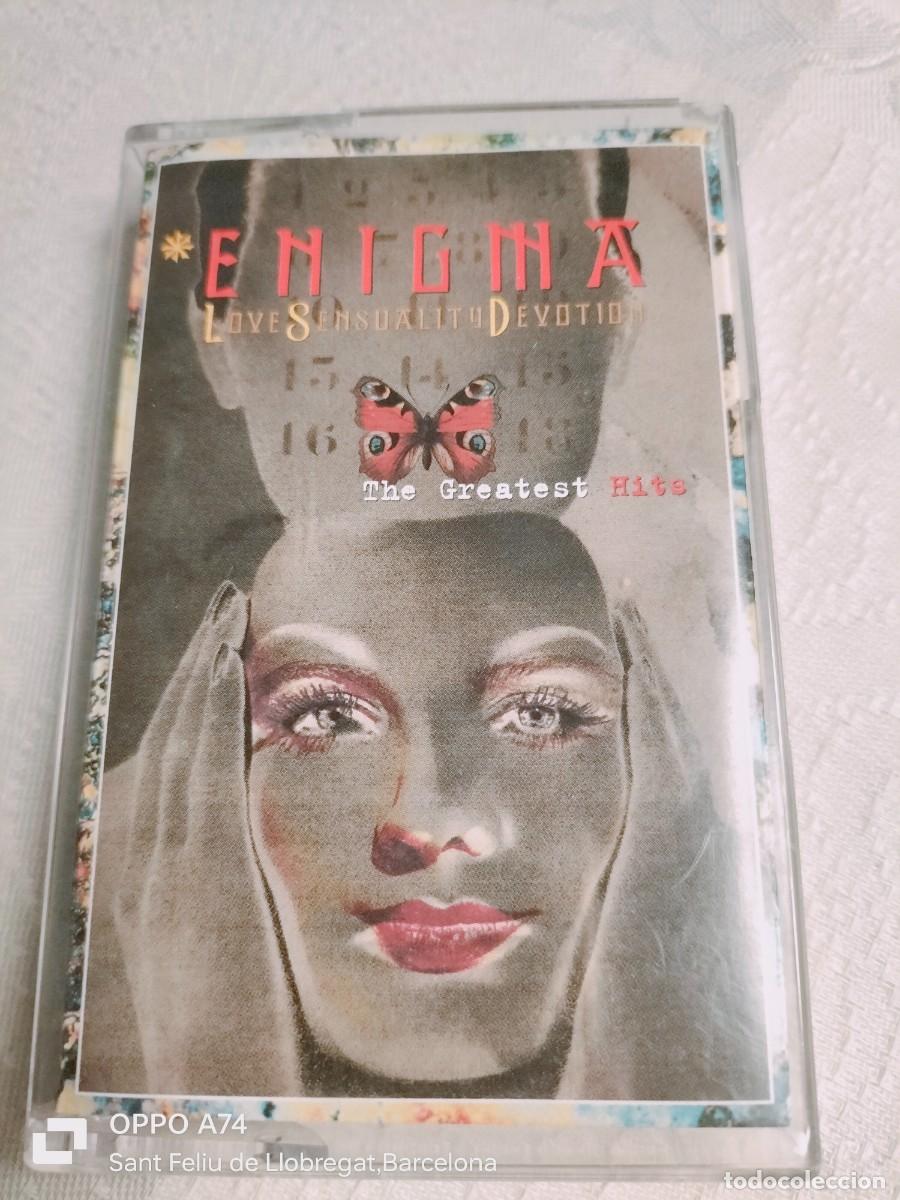 Casetes antiguos: RAR CASSETTE. ENIGMA. THE GREATEST HITS - Foto 1