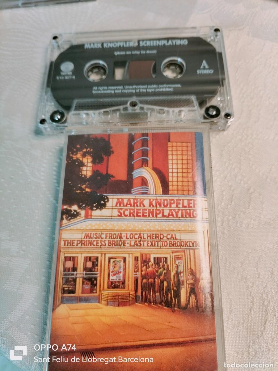Casetes antiguos: RAR CASSETTE. MARK KNOPFLER. DIRE STRAITS. SCREENPLAYING - Foto 1