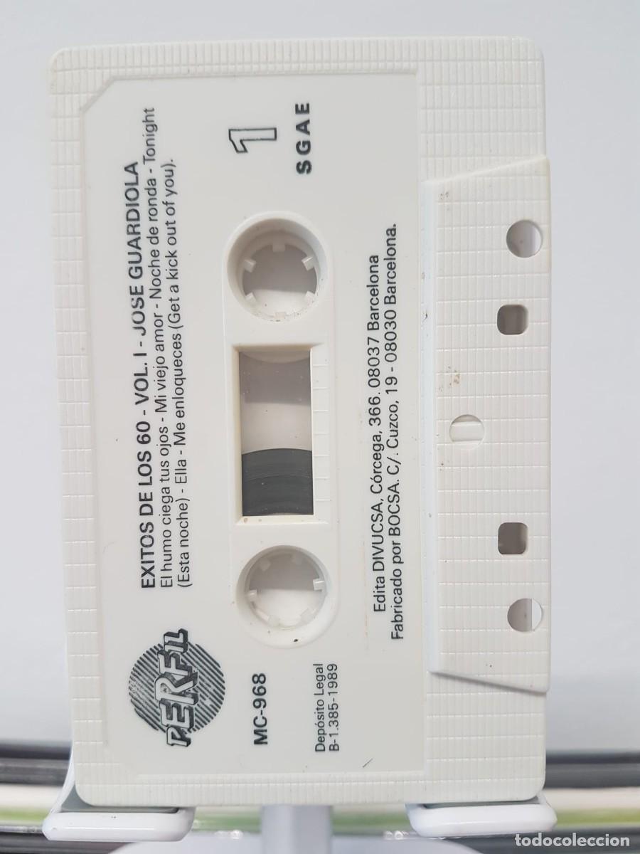 Casetes antiguos: Jos&eacute; Guardiola - &Eacute;xitos de los 60 (Cassette) - Foto 3