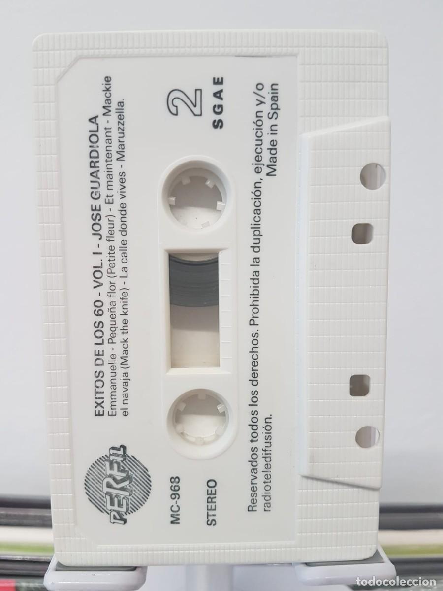 Casetes antiguos: Jos&eacute; Guardiola - &Eacute;xitos de los 60 (Cassette) - Foto 4
