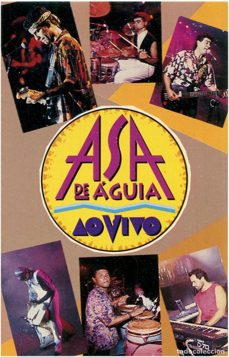 Cassetes antigas: Asa De &Aacute;guia &lrm;&ndash; Ao Vivo - Cassette Brazil 1994 - Globo/Columbia &lrm;323.054 - EX/EX