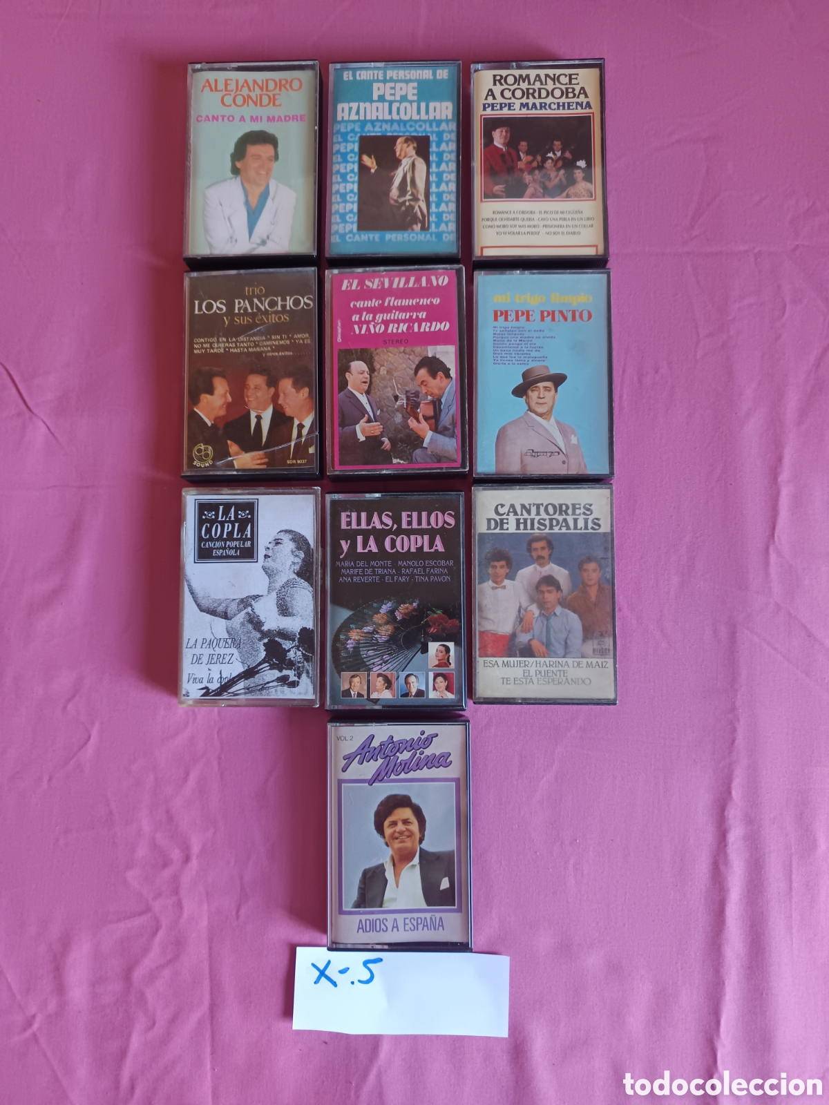 Casetes antiguos: Cintas de cassette originales variadas - Foto 5