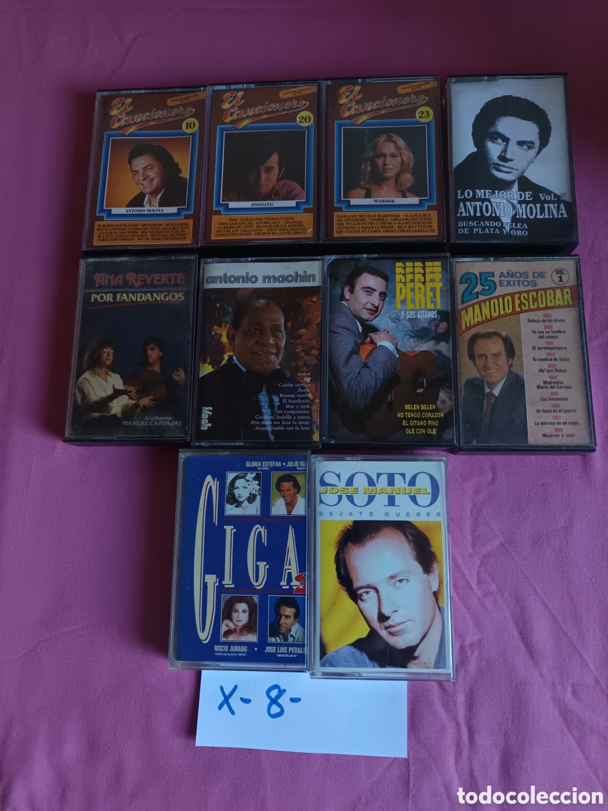 Casetes antiguos: Cintas de cassette originales variadas - Foto 8
