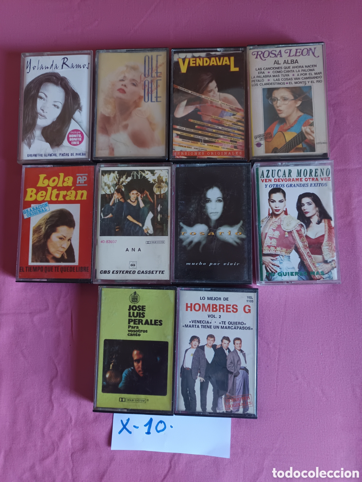 Casetes antiguos: Cintas de cassette originales variadas - Foto 10