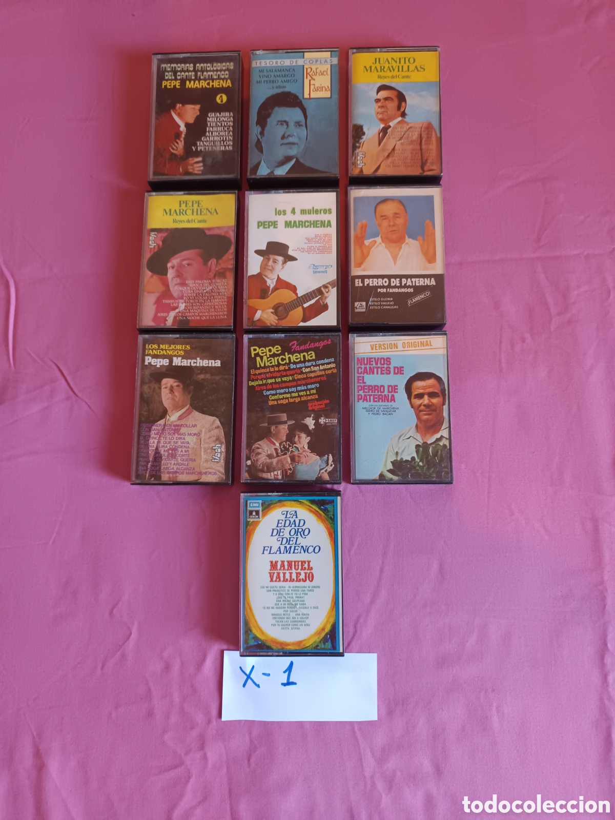Casetes antiguos: Cintas de cassette originales variadas - Foto 1
