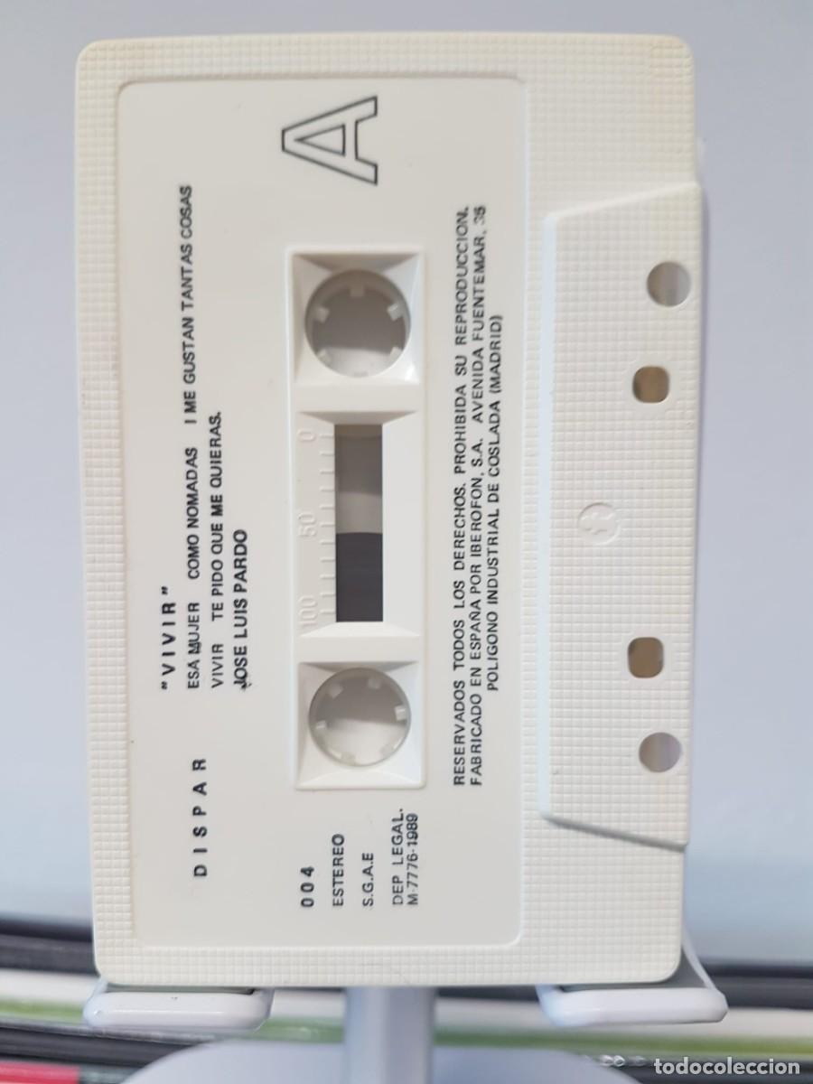 Casetes antiguos: Jose Luis Pardo - Vivir (Cassette) - Foto 3