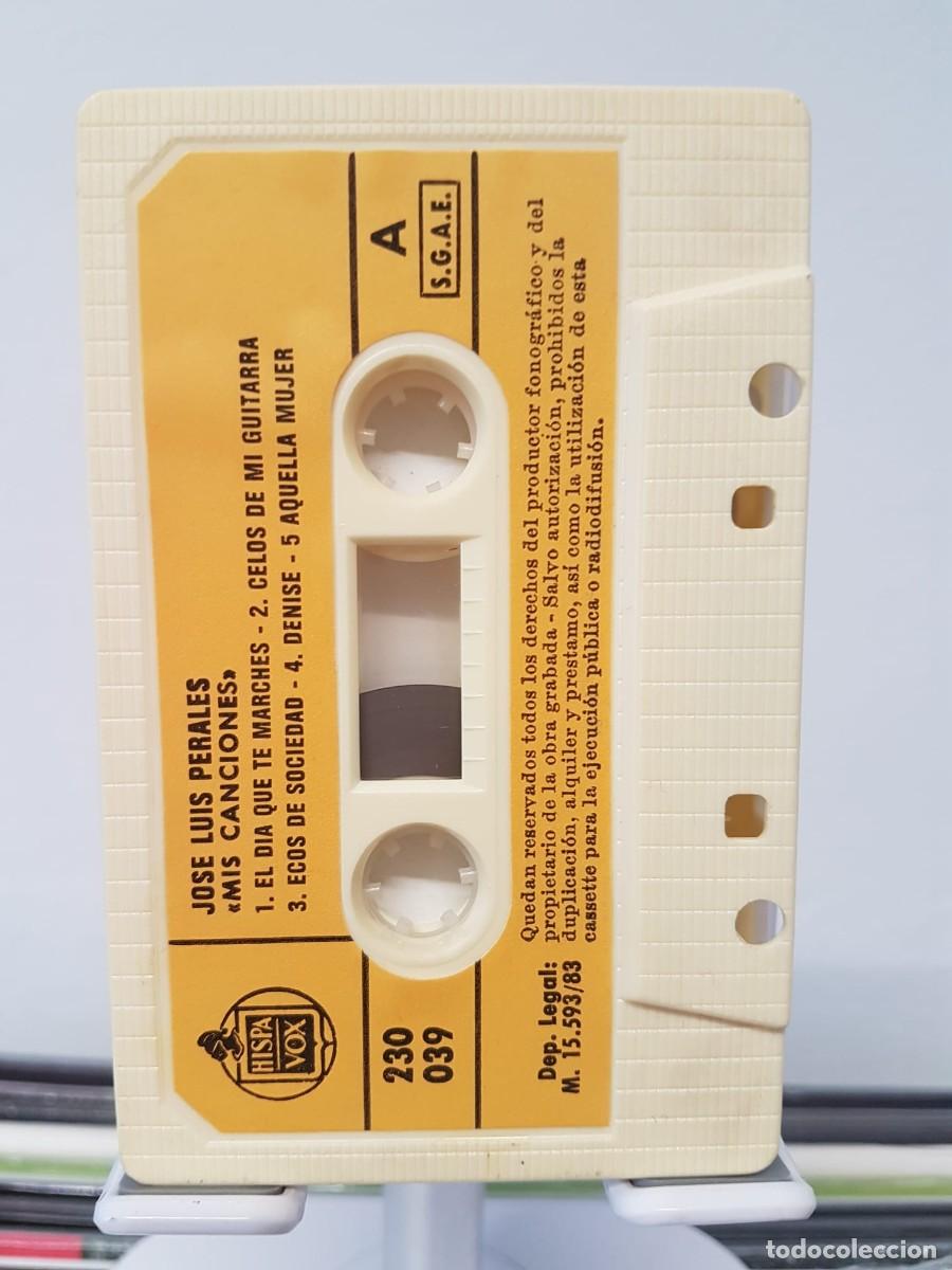 Casetes antiguos: Jos&eacute; Luis Perales - Mis Canciones (Cassette) - Foto 3