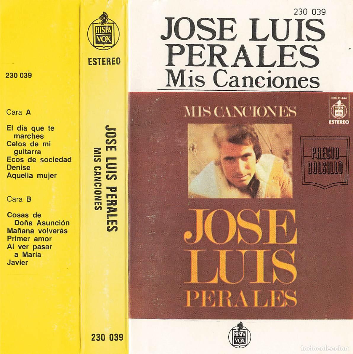 Casetes antiguos: Jos&eacute; Luis Perales - Mis Canciones (Cassette) - Foto 6