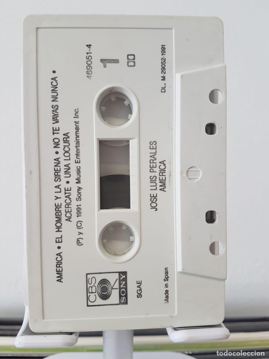 Casetes antiguos: Jos&eacute; Luis Perales - Am&eacute;rica (Cassette) - Foto 3