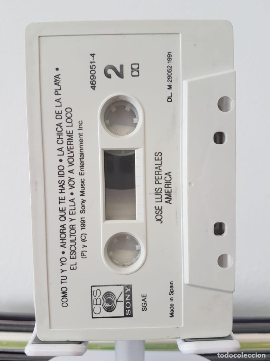 Casetes antiguos: Jos&eacute; Luis Perales - Am&eacute;rica (Cassette) - Foto 4