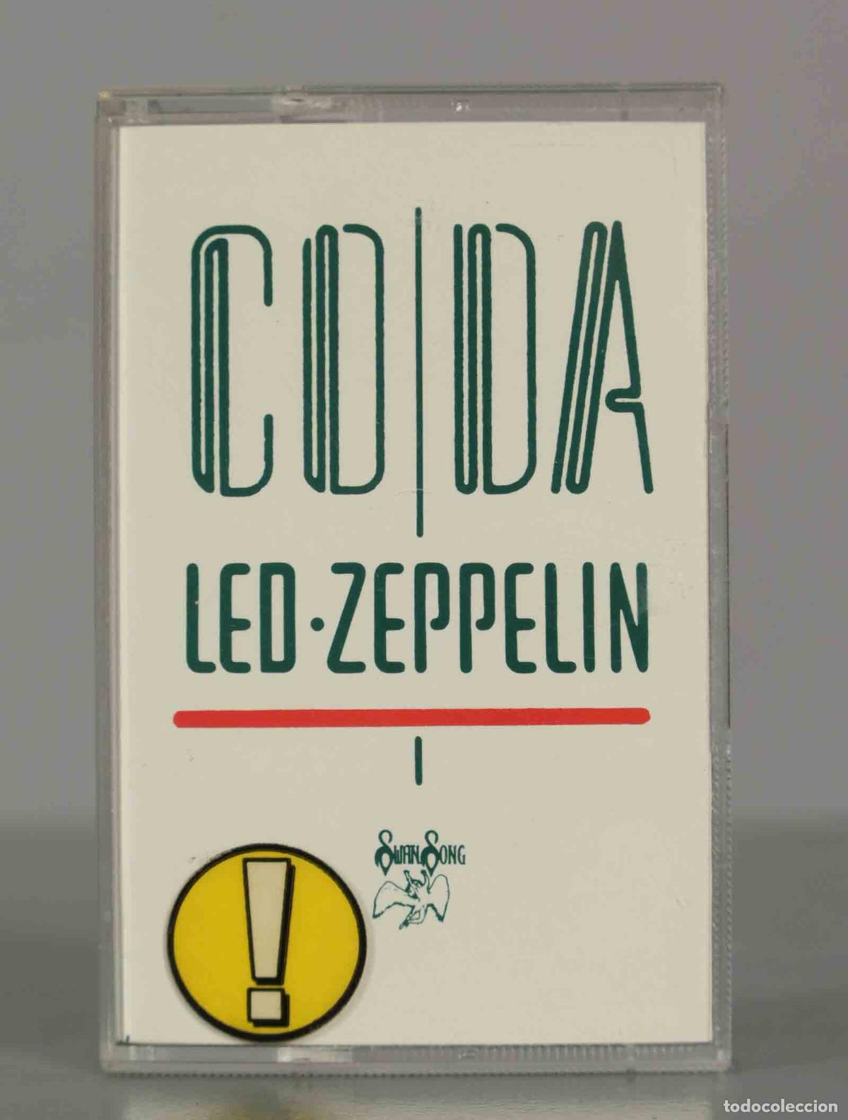 Casetes antiguos: CASSETTE. Led Zeppelin &ndash; Coda - Foto 1