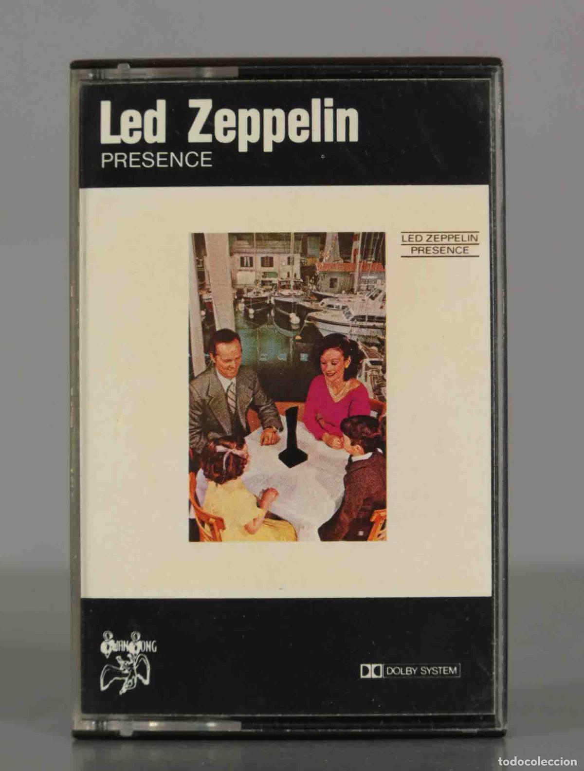 Casetes antiguos: CASSETTE. Led Zeppelin &lrm;&ndash; Presence