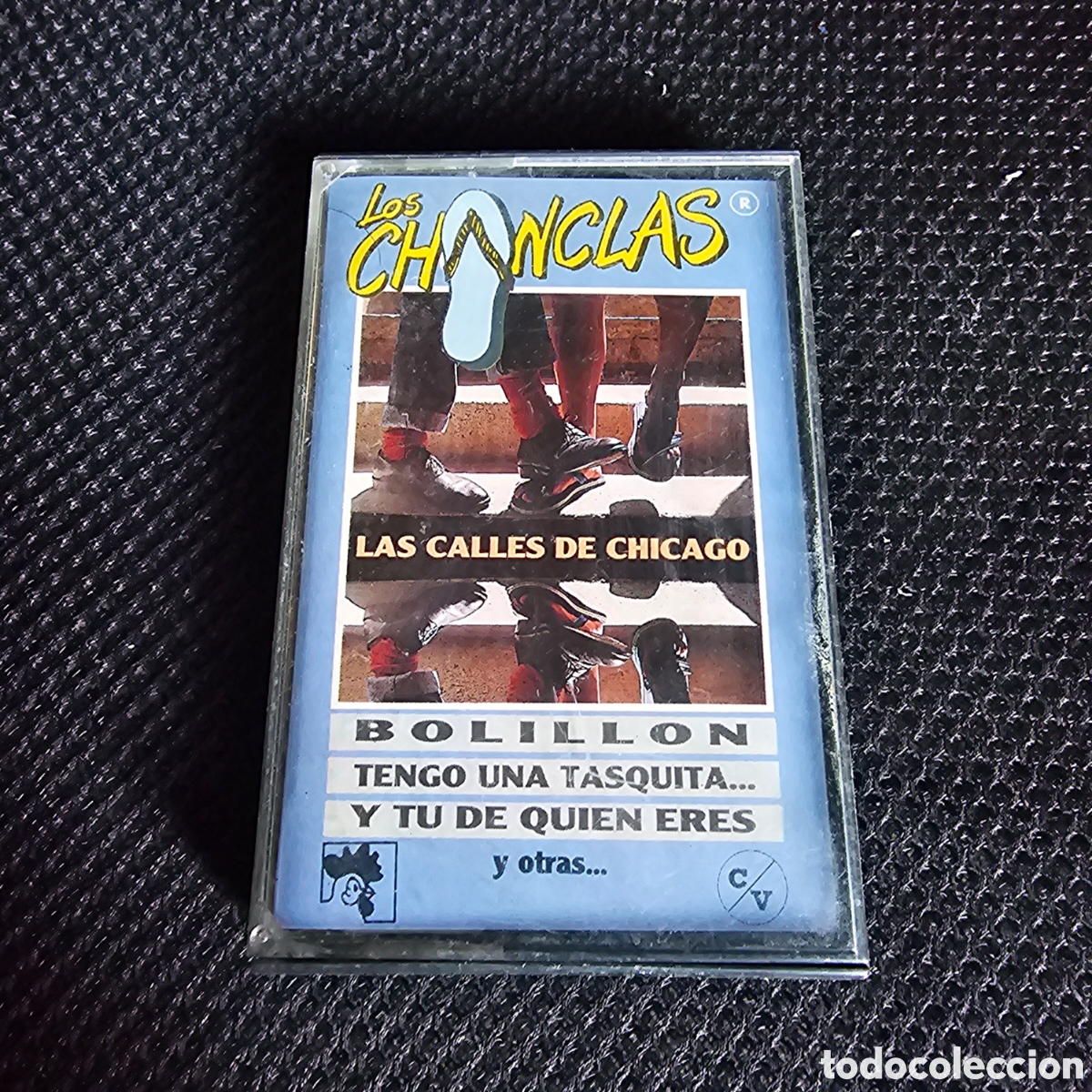 Casetes antiguos: CASETE - LOS CHANCLAS - LAS CALLES DE CHICAGO