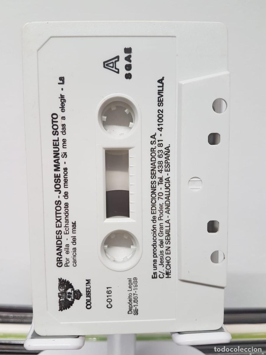 Casetes antiguos: Jose Manuel Soto - Grandes &Eacute;xitos (Cassette) - Foto 5