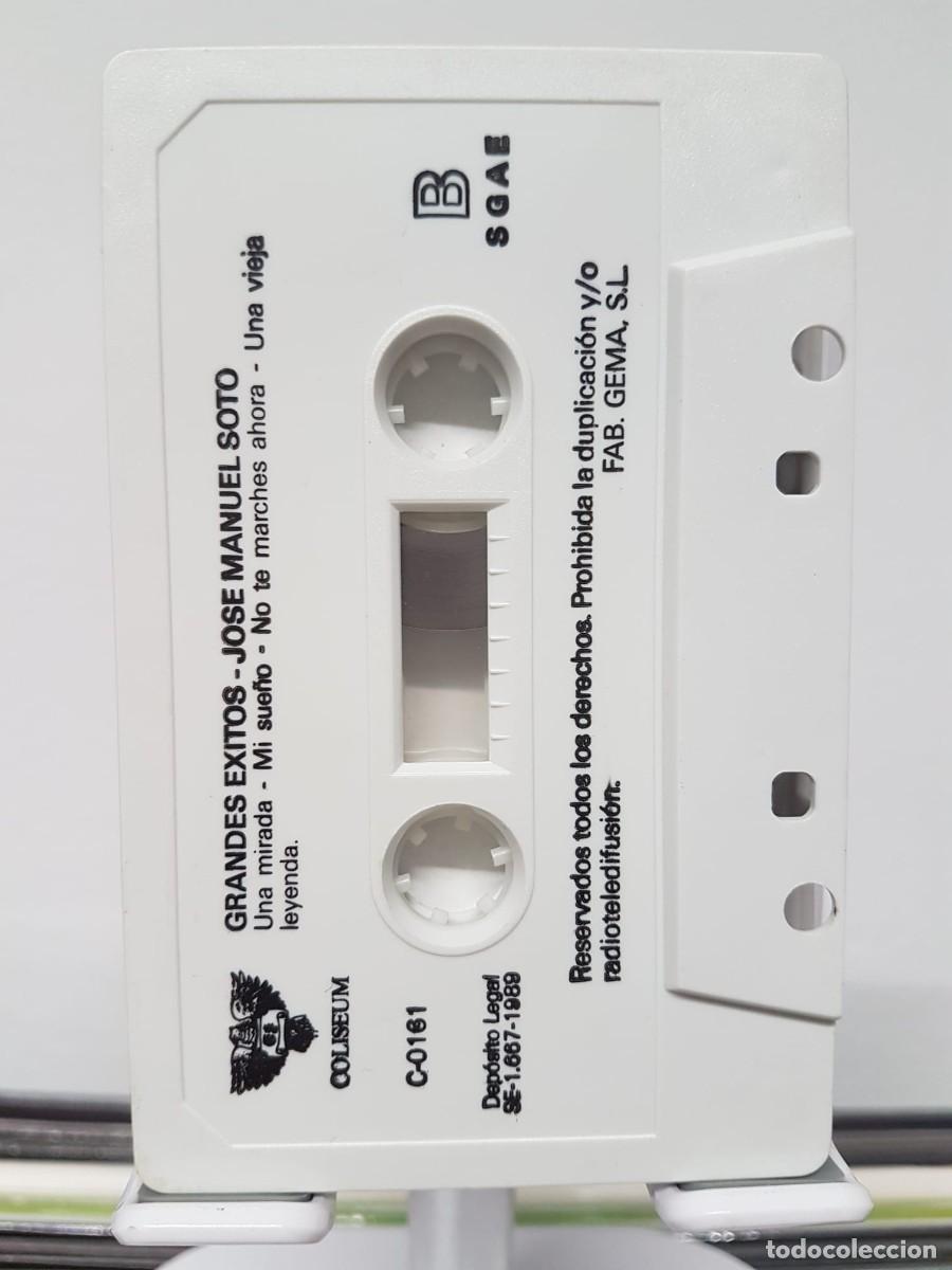 Casetes antiguos: Jose Manuel Soto - Grandes &Eacute;xitos (Cassette) - Foto 6