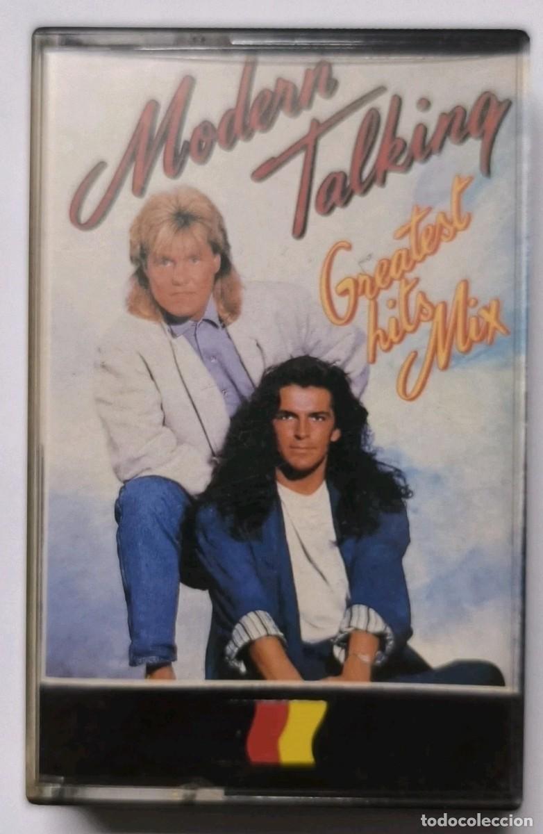 Casetes antiguos: Cassette Modern Talking Hits Greatest 1988 - Foto 1