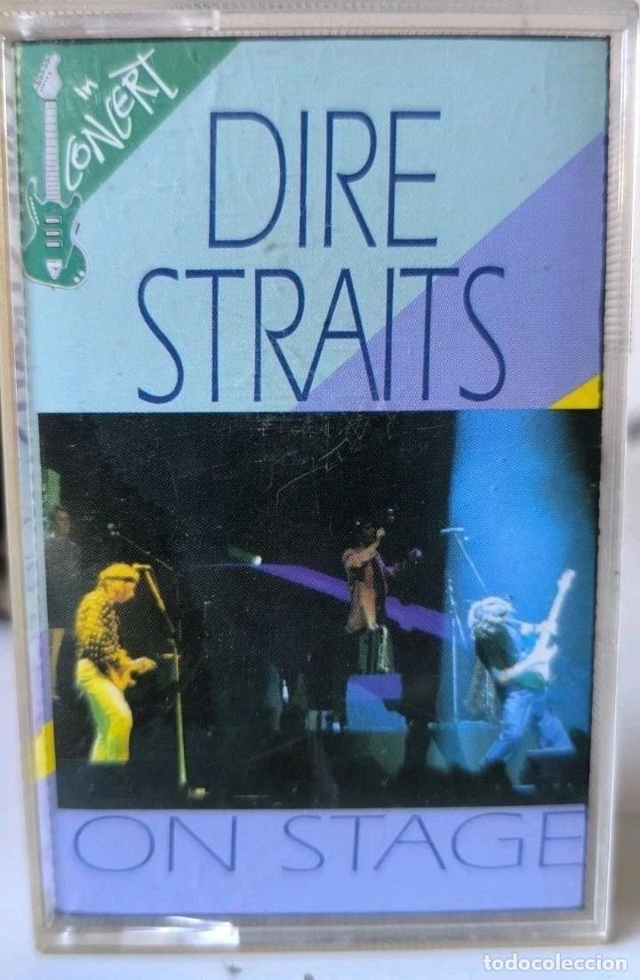 Casetes antiguos: Dire Straits On Stage 1992 Cassette - Foto 1