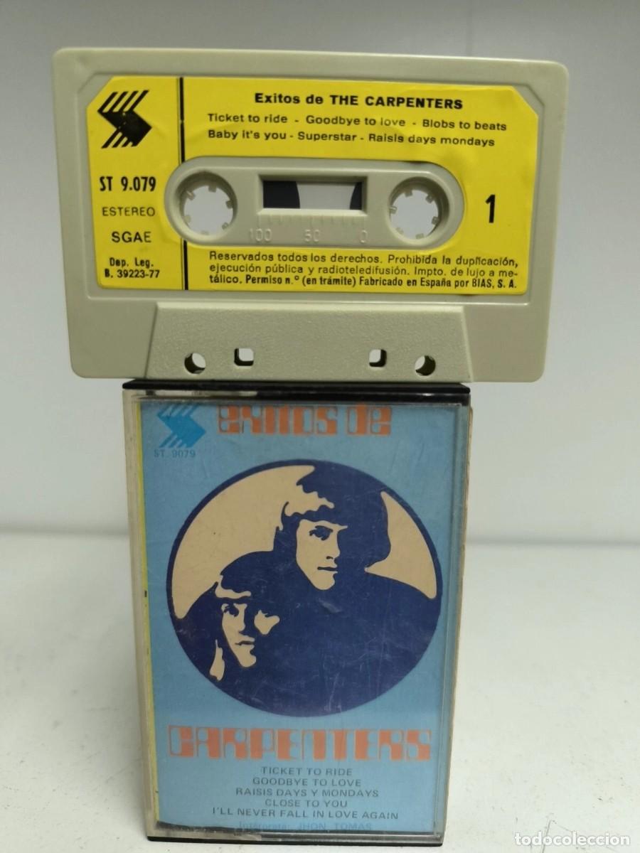Casetes antiguos: Cassette &Eacute;xitos De The Carpenters 1977 Testeada - Foto 1