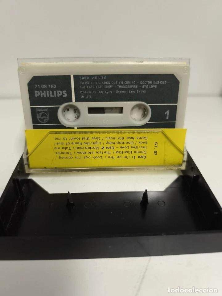 Casetes antiguos: 5000 Volts Philips 1976 Cassette - Foto 2
