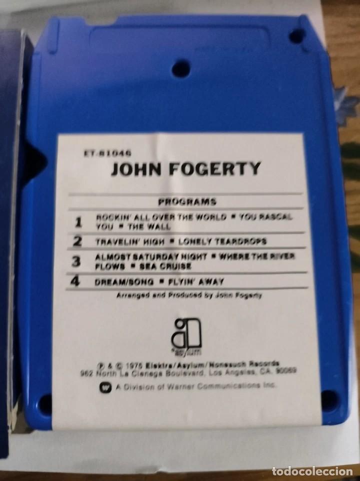 Casetes antiguos: John Fogerty 8 Track - Foto 2