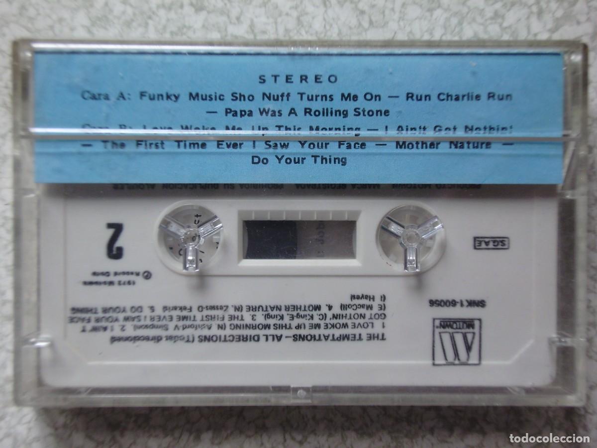 Casetes antiguos: THE TEMPTATIONS..ALL DIRECTIONS - Foto 2