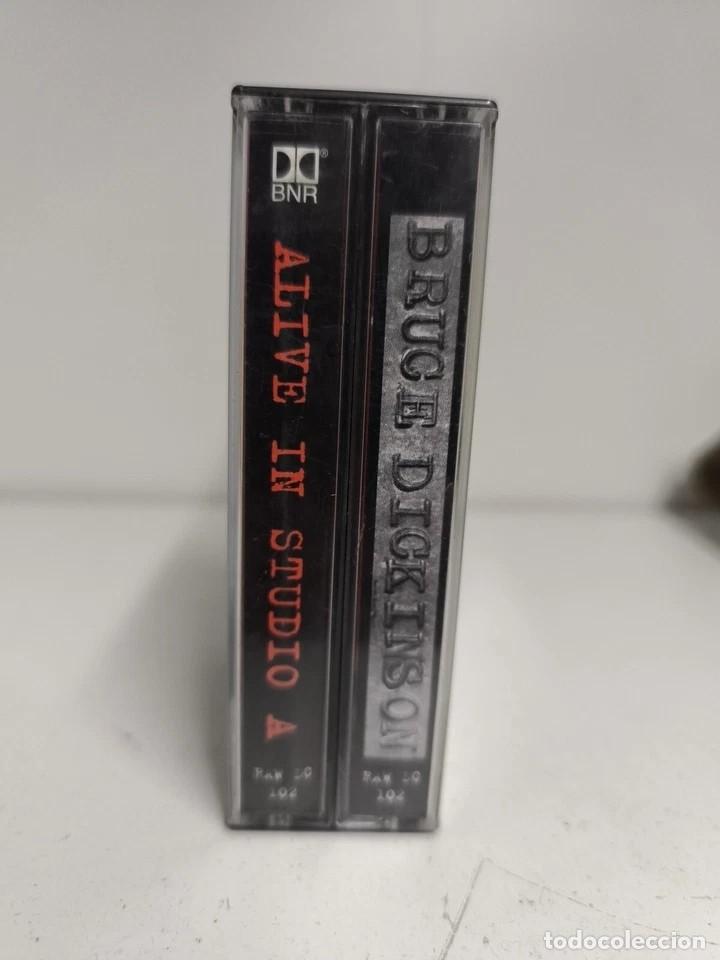 Casetes antiguos: Cassette Bruce Dicknson Alive In Studio 1995 - Foto 4