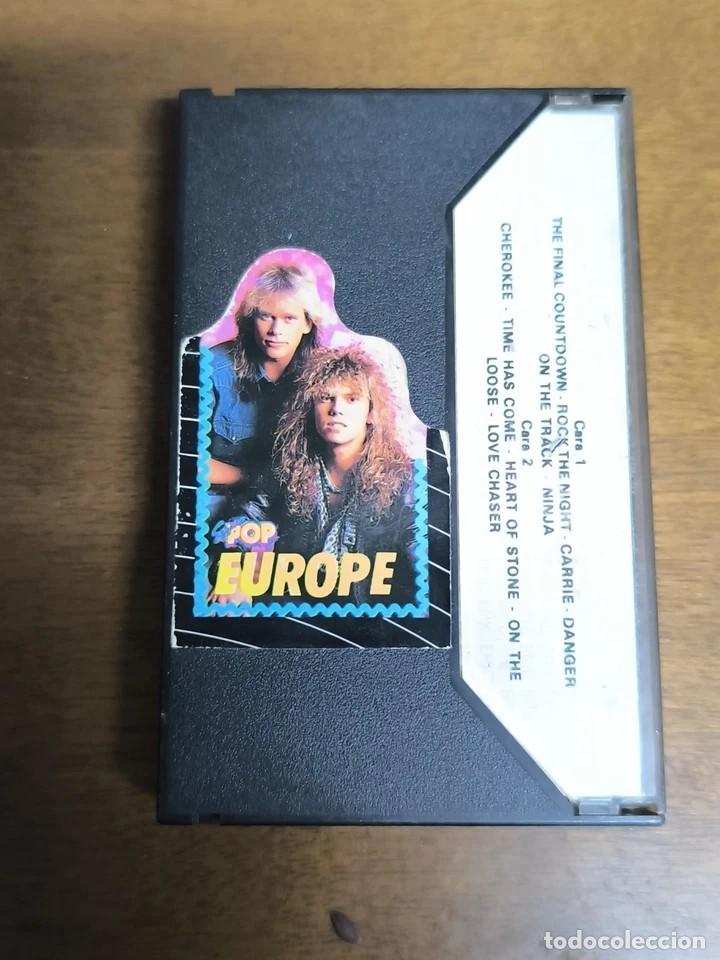 Casetes antiguos: Europe The Final Countdown 1986 Cassette Usado - Foto 3