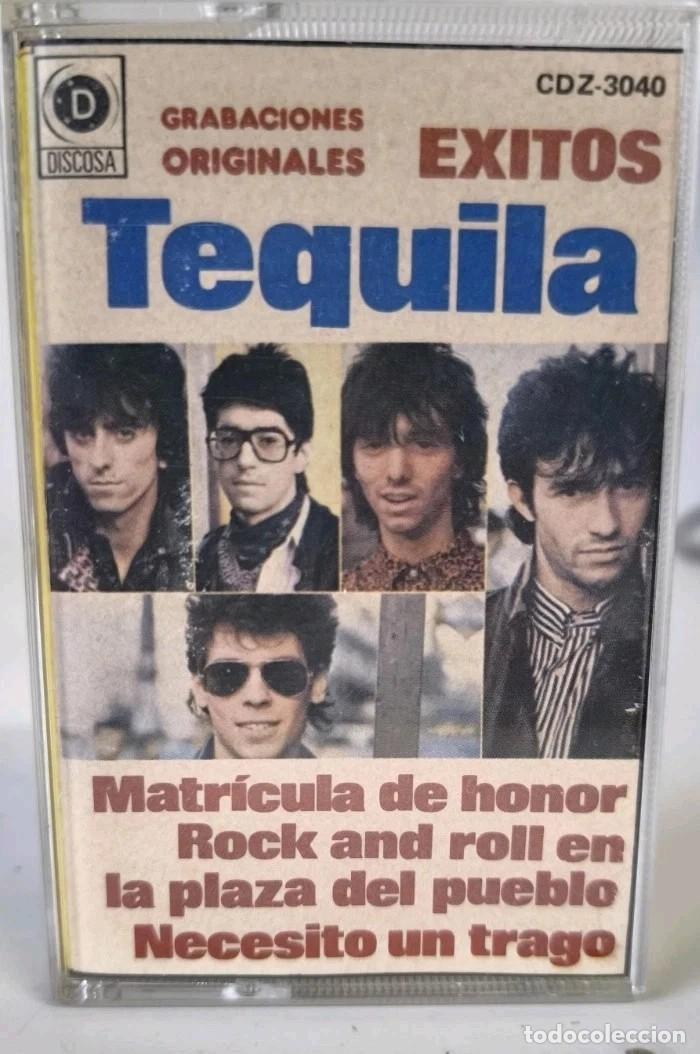 Casetes antiguos: Tequila Grandes Exitos 1982 - Cinta Cassette - Foto 1
