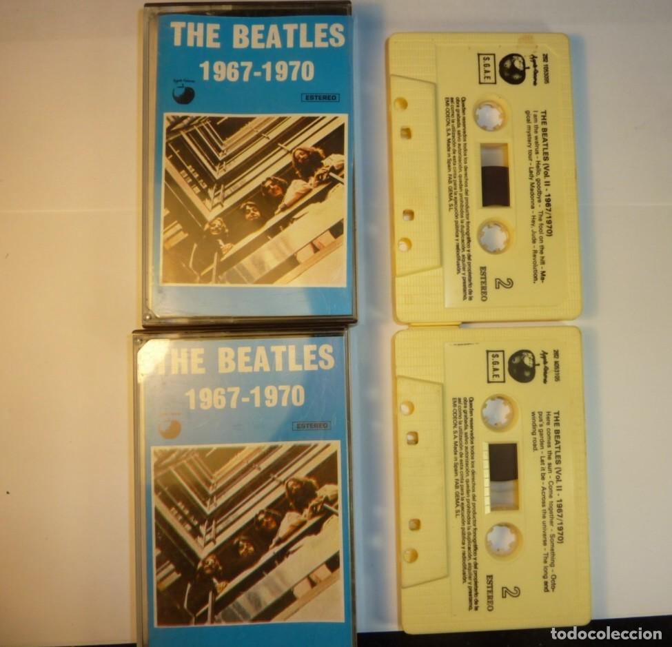 Casetes antiguos: THE BEATLES // 1967-1970 // VOL II// DOS CASETES // 1973 // CASETES