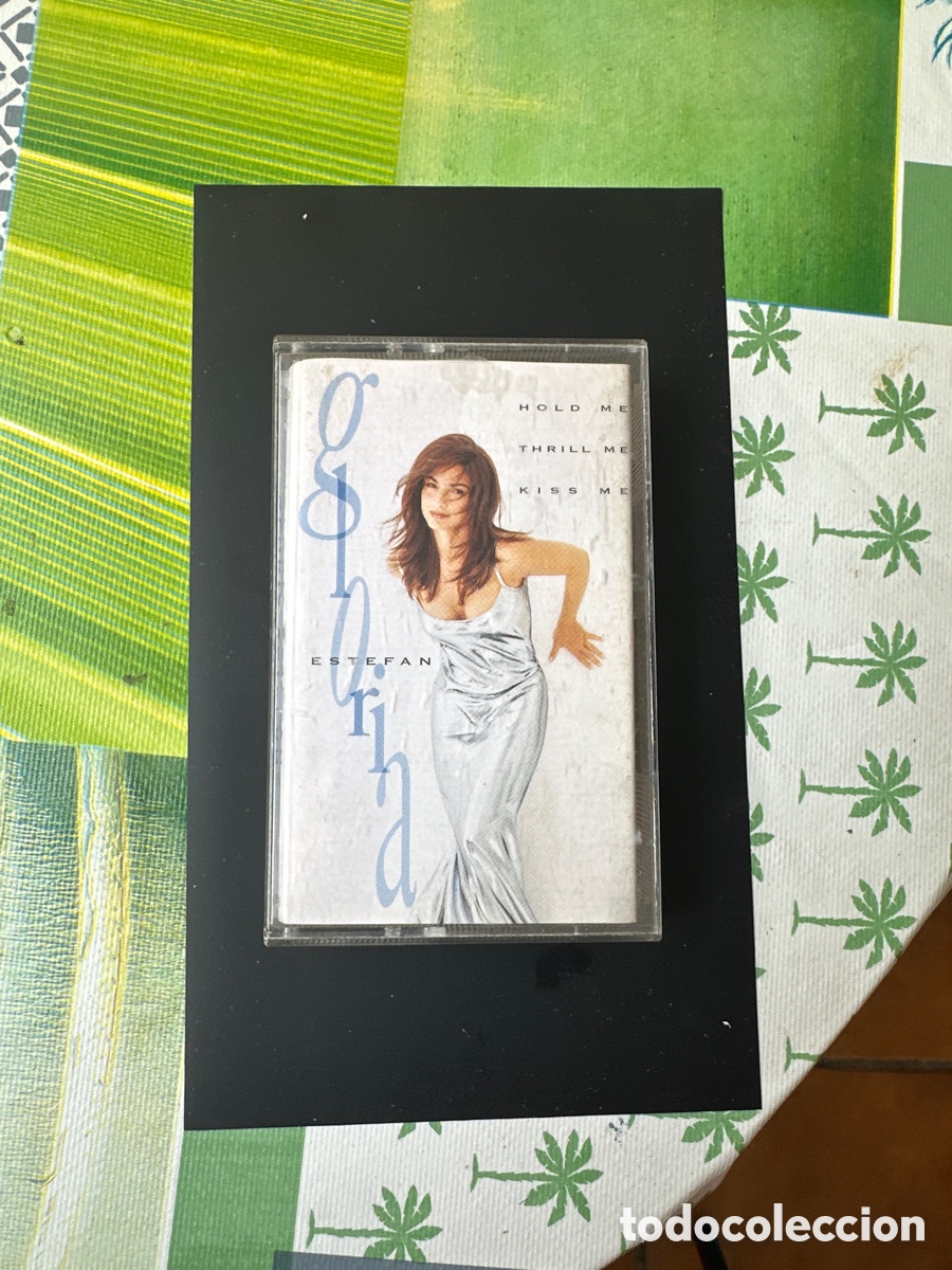 Casetes antiguos: Cinta de casete de Gloria Estefan Hold me, Thrill me Kiss me 1994