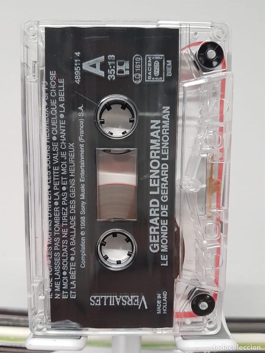 Casetes antiguos: Gerard Lenorman &ndash; Le Monde De Gerard Lenorman (Cassette) - Foto 5