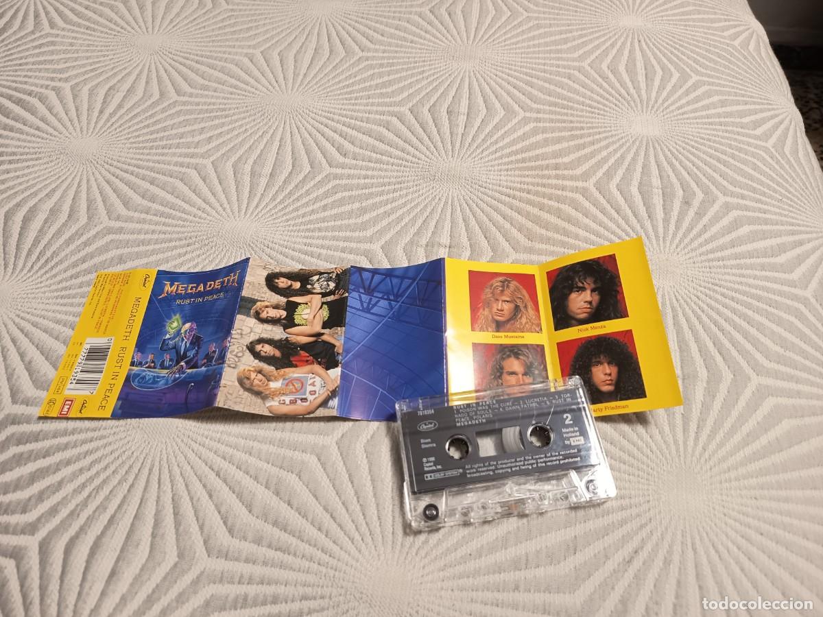 Casetes antiguos: Megadeth &ndash; Rust In Peace. europa, 1990 - Foto 2