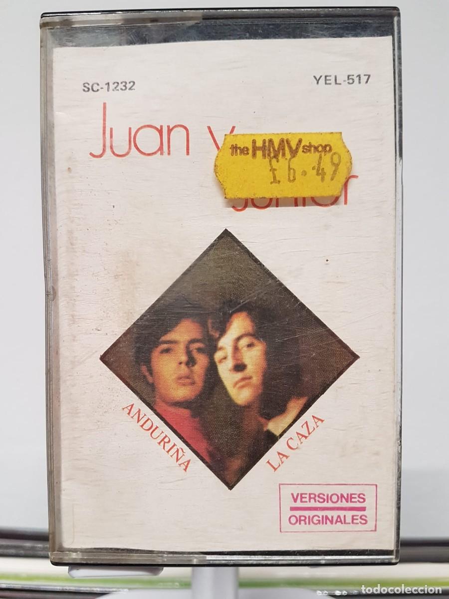 Casetes antiguos: Juan y Junior - Grandes &Eacute;xitos (Cassette) - Foto 1