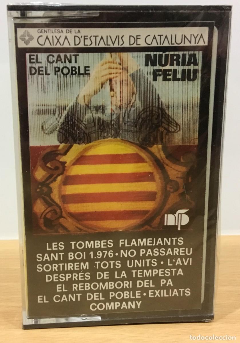 Old Cassettes: CINTA CASETE CASSETTE - EL CANT DEL POBLE (SANT BOI 1976). N&Uacute;RIA FELIU PRODUCCIONS, 1977. PRECINTADO