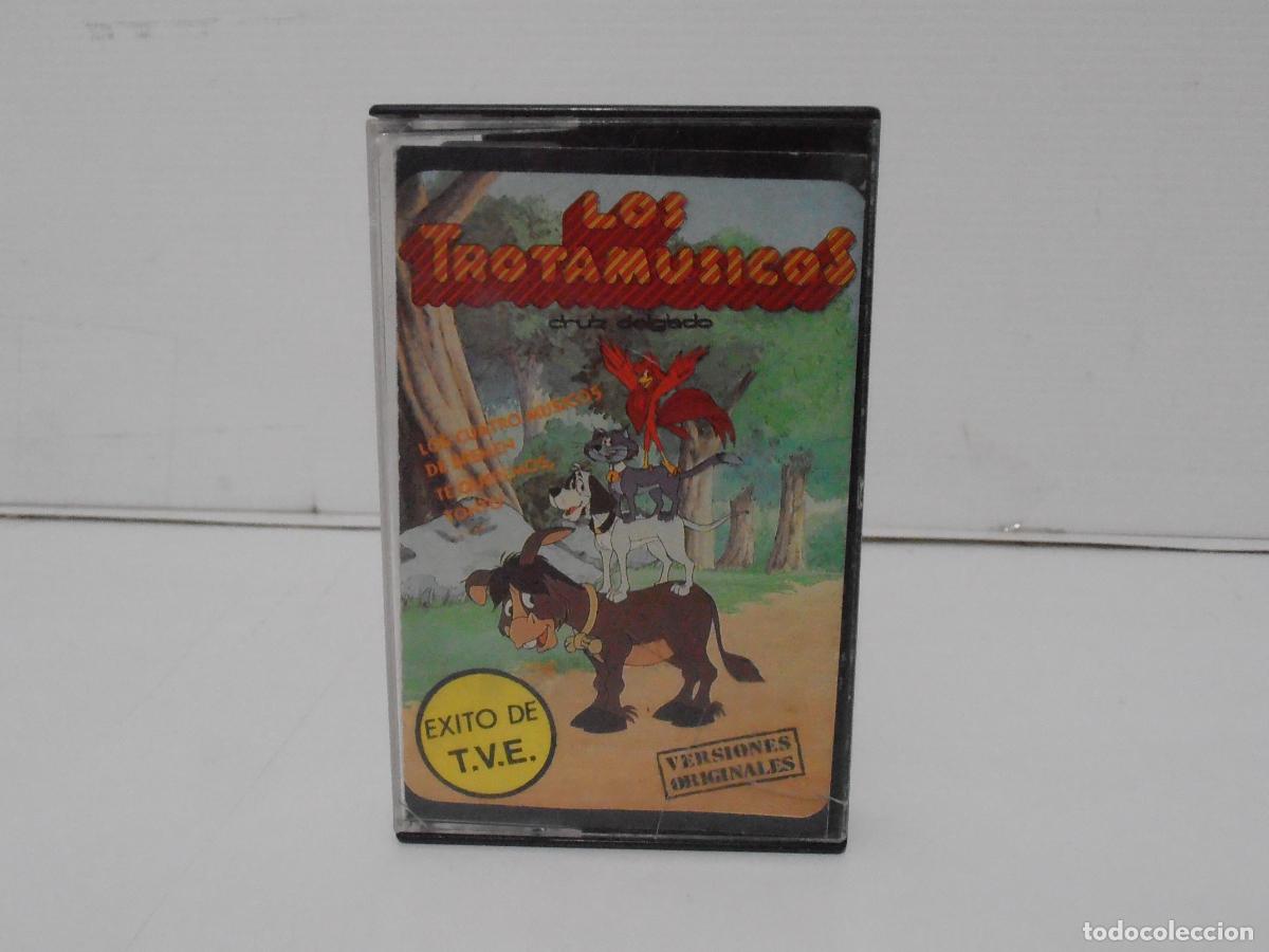 Casetes antiguos: CINTA CASETE LOS TROTAMUSICOS, CRUZ DELGADO, SERIE KB, A&Ntilde;OS 90