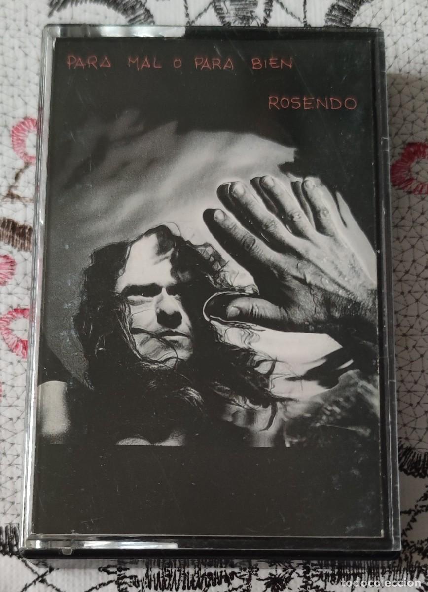 Casetes antiguos: Cassette Rosendo - Para mal o para bien (1994)