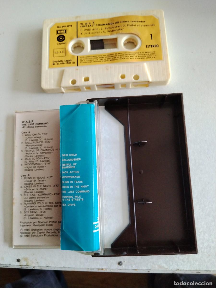Casetes antiguos: The last command- W.A.S.P. - Foto 2