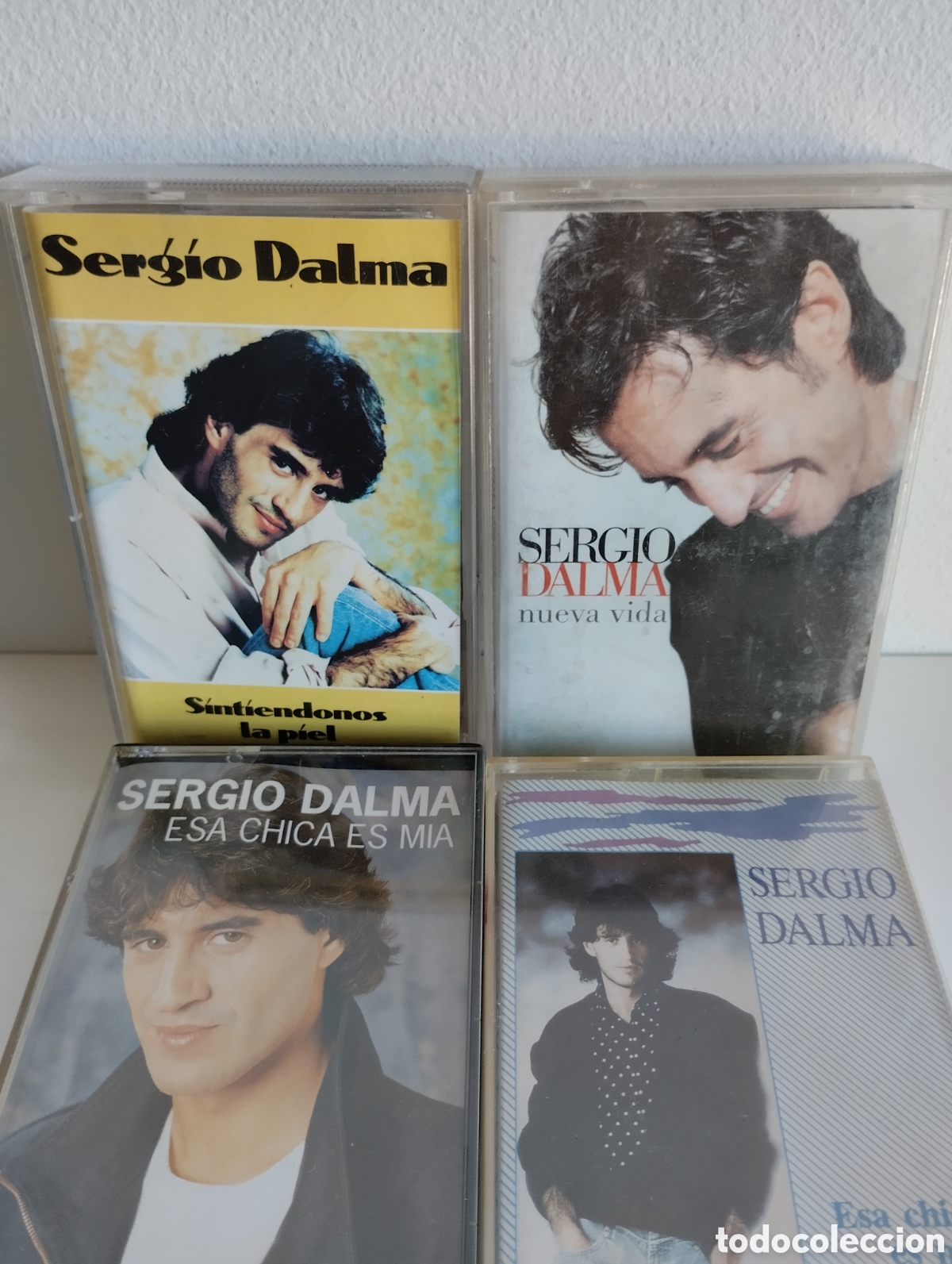 Casetes antiguos: Lote 4 Casetes Sergio Dalma. ( Angel)