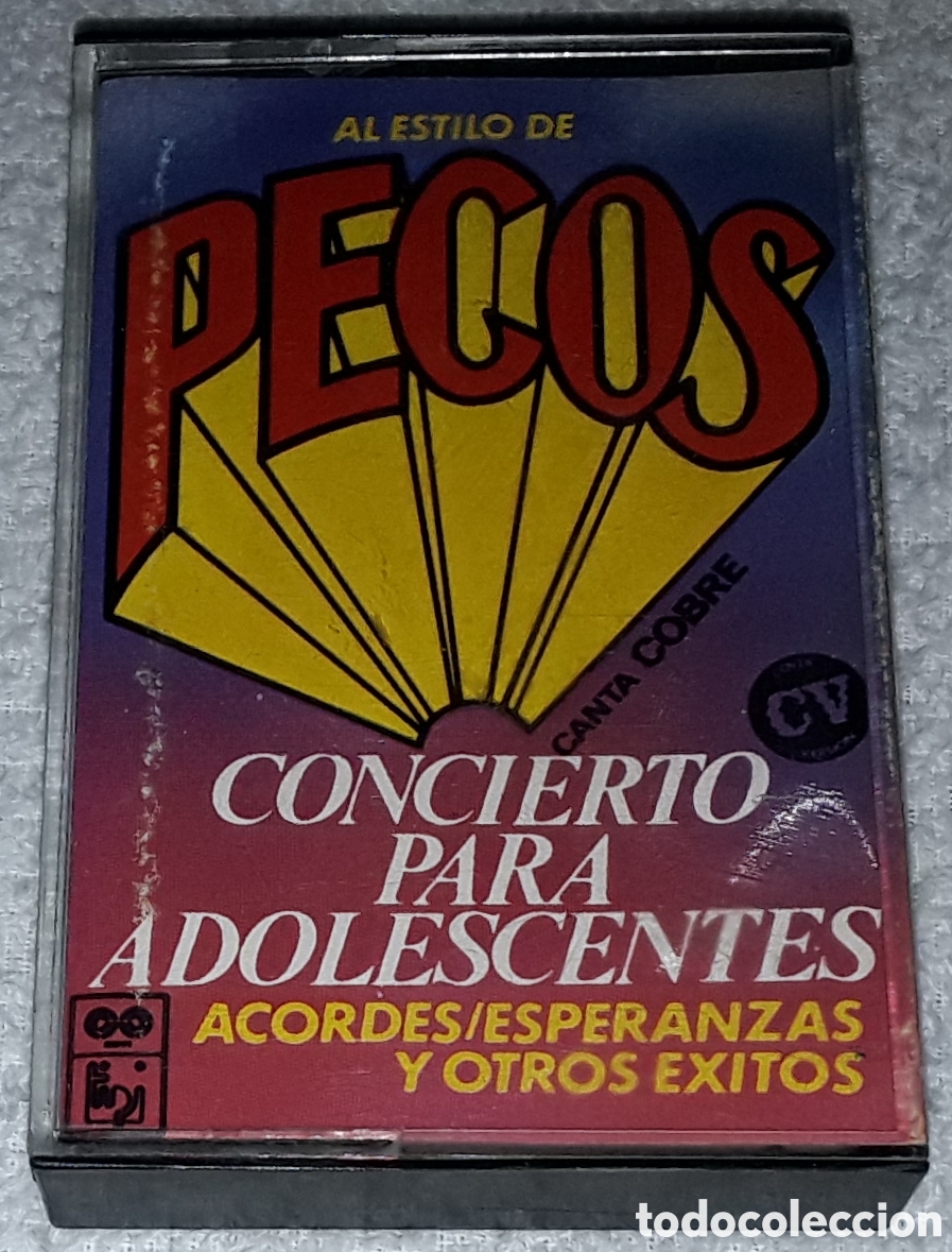 Casetes antiguos: K7 - AL ESTILO DE LOS PECOS - CONCIERTO PARA ADOLESCENTES