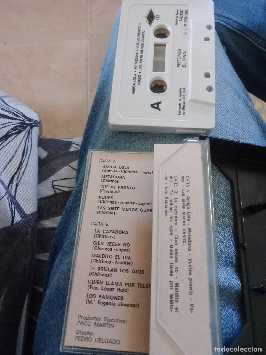 Casetes antiguos: Pistones el final cassette &uacute;nica edici&oacute;n - Foto 6