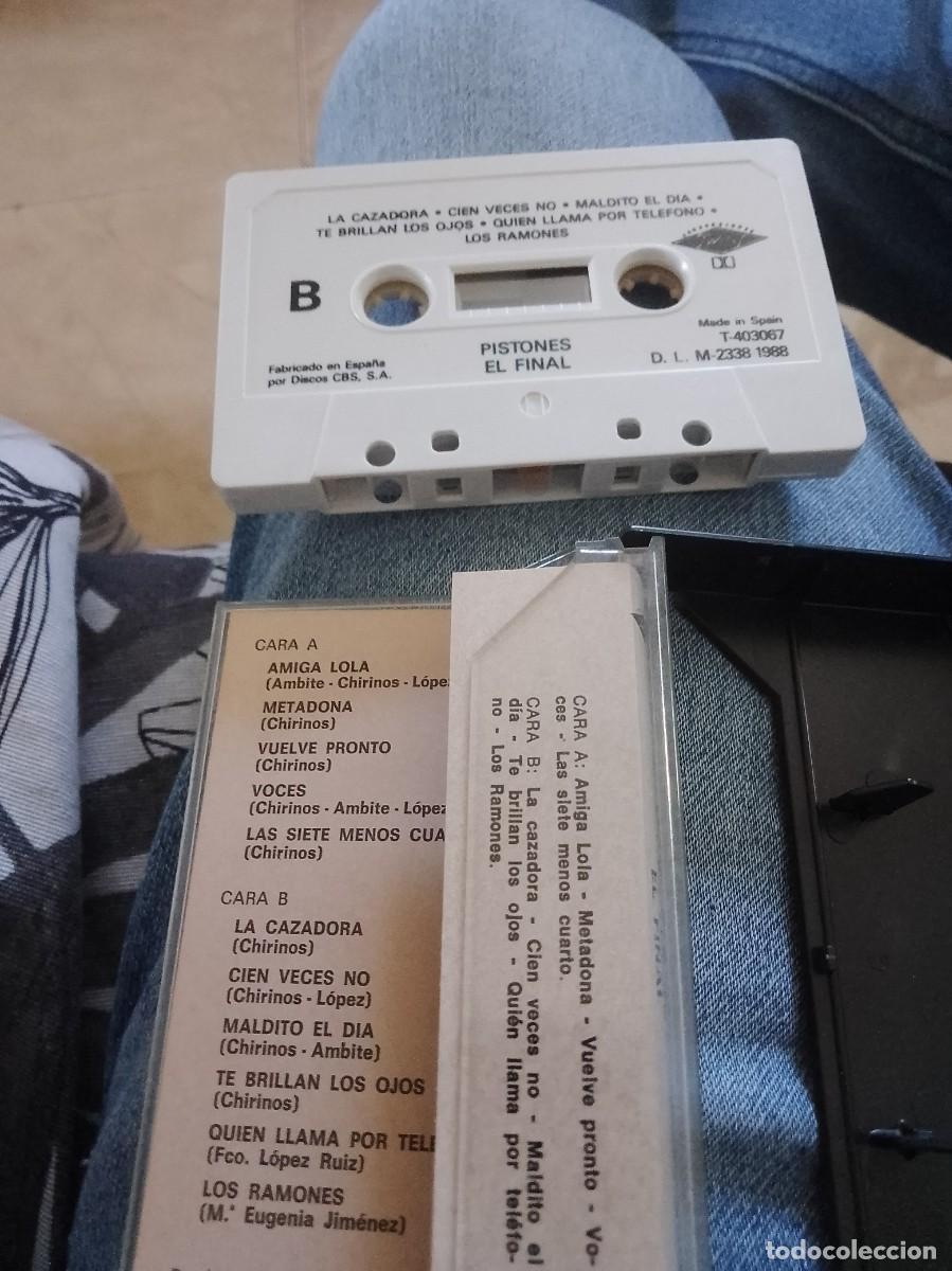 Casetes antiguos: Pistones el final cassette &uacute;nica edici&oacute;n - Foto 7